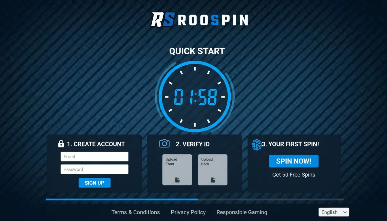 Roospins casino sign-up and verification: from email to first spin